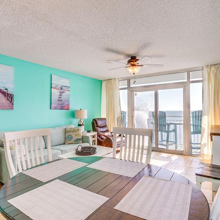 Oceanfront Condo With Huge Balcony Walk To Skywheel Myrtle Beach Exterior photo