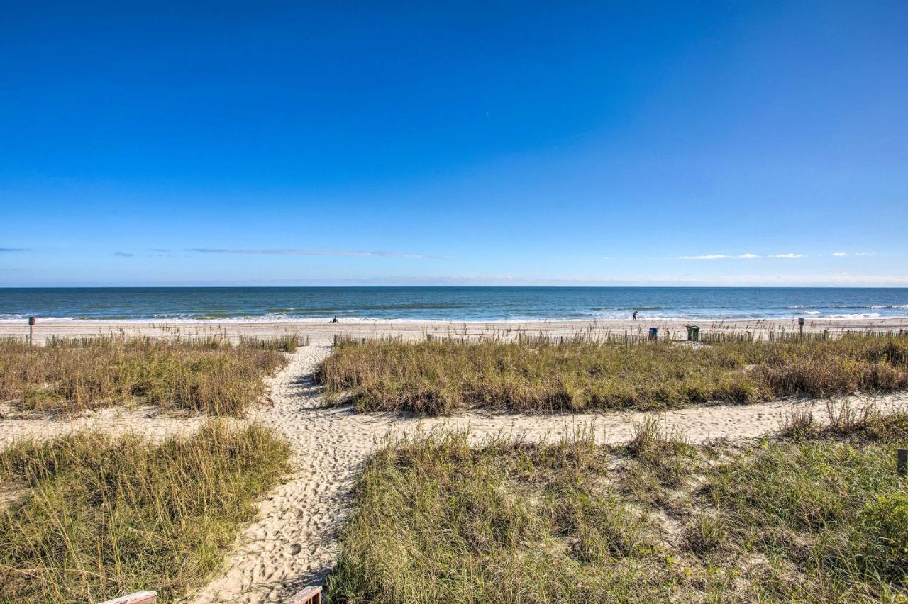 Oceanfront Condo With Huge Balcony Walk To Skywheel Myrtle Beach Exterior photo