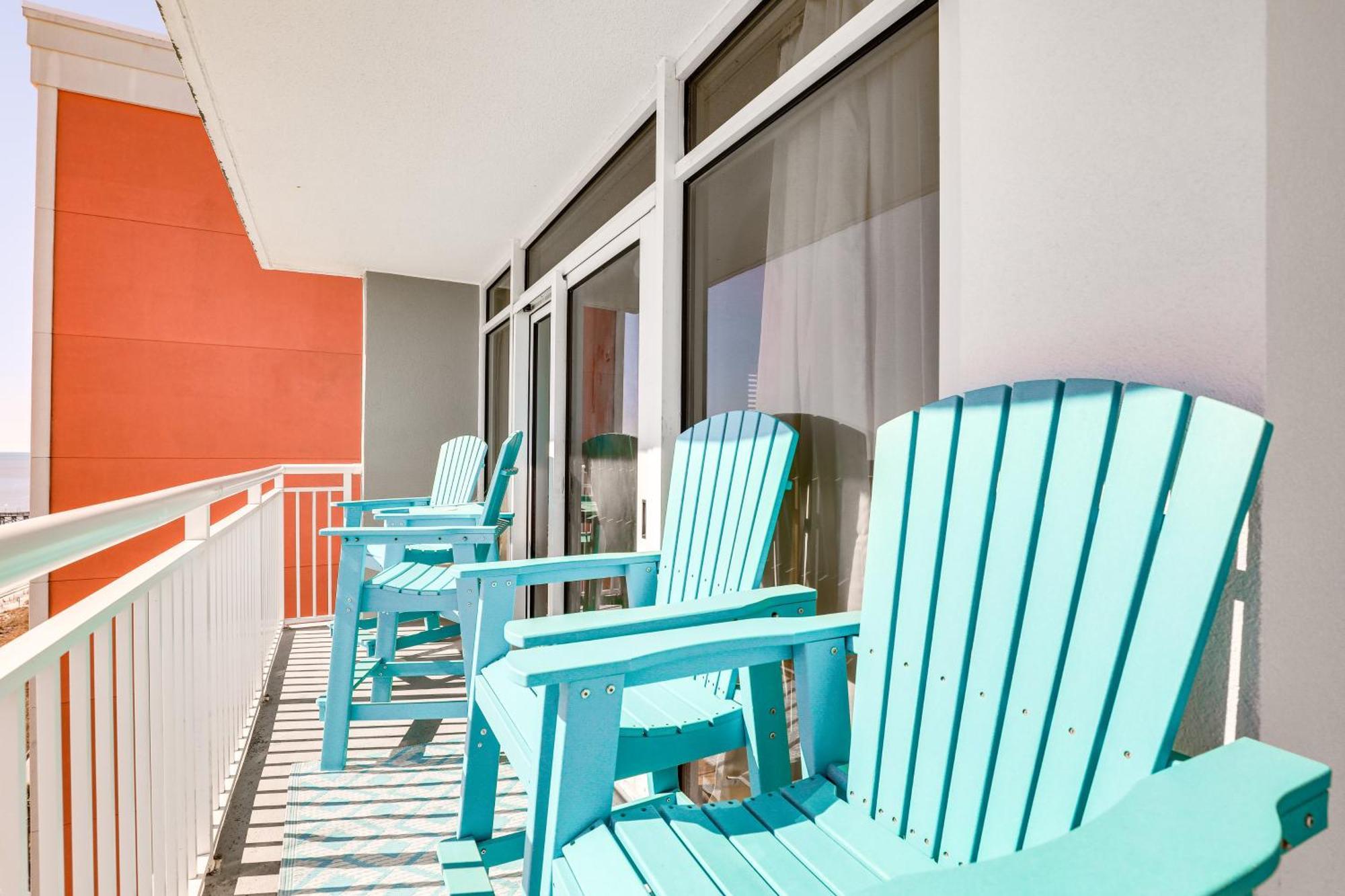 Oceanfront Condo With Huge Balcony Walk To Skywheel Myrtle Beach Exterior photo