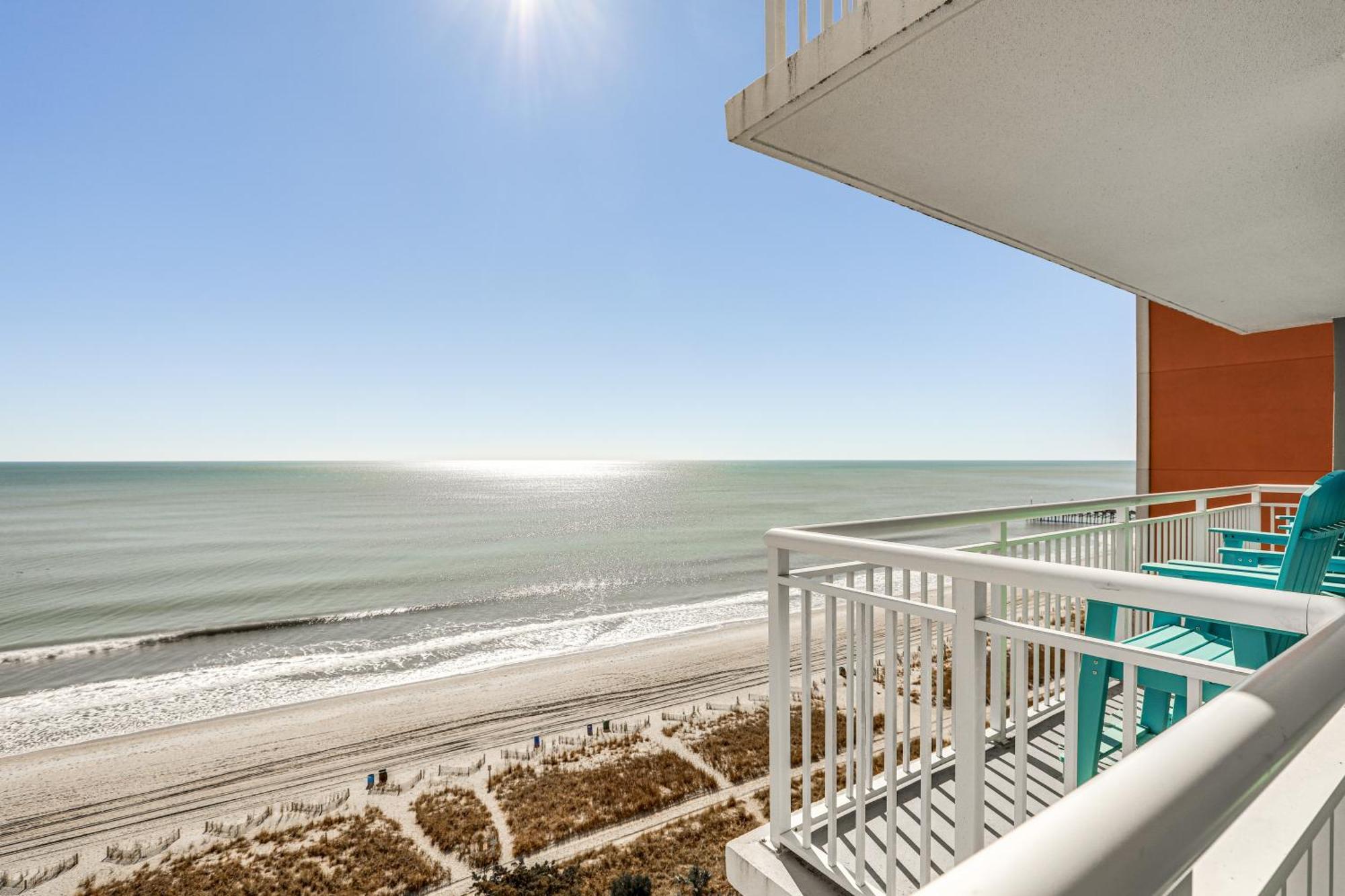Oceanfront Condo With Huge Balcony Walk To Skywheel Myrtle Beach Exterior photo