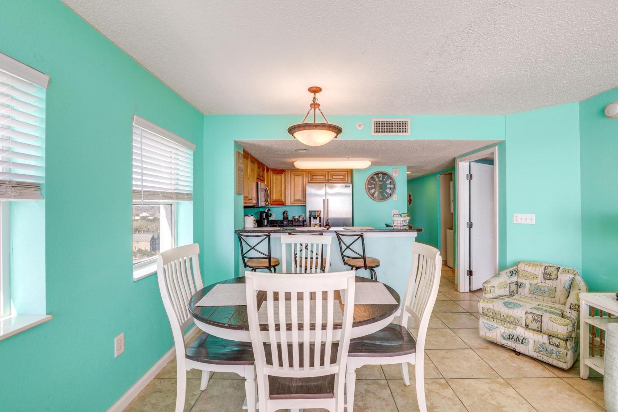 Oceanfront Condo With Huge Balcony Walk To Skywheel Myrtle Beach Exterior photo